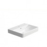 LAUFEN PRO S lavabo design spécial, sans trop-plein, 1 robinet 600 x 465 mm blanc LAUFEN