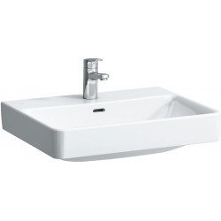 Vasque à poser LAUFEN PRO S 600 x 465 mm avec trop-plein, version 1 trou pour robinet LAUFEN