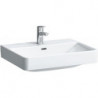 Vasque à poser LAUFEN PRO S 600 x 465 mm avec trop-plein, version LAUFEN blanche avec 3 trous pour robinetterie
