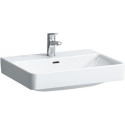Vasque à poser LAUFEN PRO S design spécial, sans trop-plein, 1 robinet 600 x 465 mm blanc LCC LAUFEN