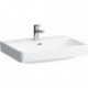 Lavabo LAUFEN PRO S 650 x 465 mm avec trop-plein, version 1 trou pour robinet LAUFEN blanc