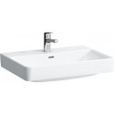 Lavabo LAUFEN PRO S 650 x 465 mm avec trop-plein, version 1 trou pour robinet LAUFEN blanc