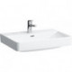 Vasque à poser LAUFEN PRO S 650 x 465 mm avec trop-plein, version 1 trou pour robinet LAUFEN blanc