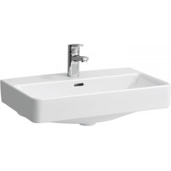 Lavabo LAUFEN PRO S 550 x 465 mm avec trop-plein version 1 trou robinet LAUFEN blanc