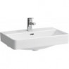 Lavabo LAUFEN PRO S 550 x 465 mm avec trop-plein version 1 trou robinet LAUFEN blanc