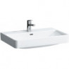 Vasque à poser LAUFEN PRO S design spécial, sans trop-plein, 1 robinet 700 x 465 mm blanc LCC LAUFEN