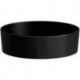Vasque pour lavabo KARTELL 420 x 420 x 135 mm, sans trop-plein, sans LAUFEN noir