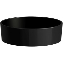 Vasque pour lavabo KARTELL 420 x 420 x 135 mm, sans trop-plein, sans LAUFEN noir