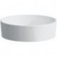 Vasque pour lavabo KARTELL 420 x 420 x 135 mm, sans trop-plein, sans LCC LAUFEN blanc