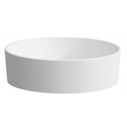Vasque pour lavabo KARTELL 420 x 420 x 135 mm, sans trop-plein, sans blanc mat LAUFEN