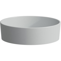 Vasque pour lavabo KARTELL 420 x 420 x 135 mm, sans trop-plein, sans gris LAUFEN