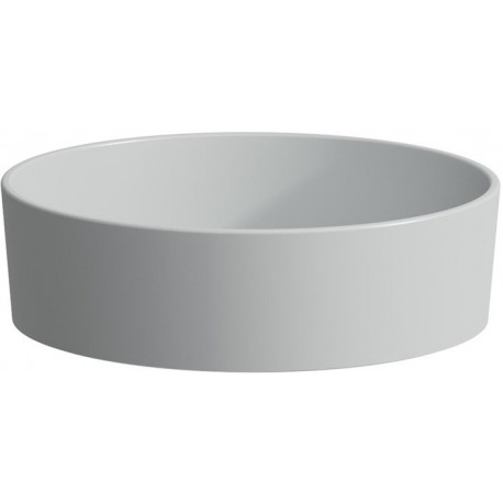 Vasque pour lavabo KARTELL 420 x 420 x 135 mm, sans trop-plein, sans gris LAUFEN