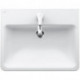 Vasque à encastrer LAUFEN PRO S 560 x 440 mm avec trop-plein, version 3 trous de robinetterie LAUFEN blanc