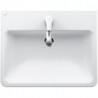 Vasque à encastrer LAUFEN PRO S 560 x 440 mm avec trop-plein, version 1 trou pour robinet LAUFEN blanc