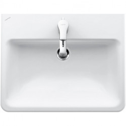 Vasque à encastrer LAUFEN PRO S 560 x 440 mm avec trop-plein, version 1 trou robinet blanc LCC LAUFEN