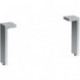 Pieds KARTELL en option, LAUFEN aluminium