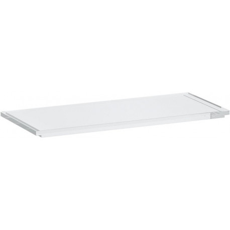 KARTELL étagère pour lavabo, 460 x 200 x 15 mm cristal clair LAUFEN