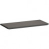 KARTELL étagère pour lavabo, 460 x 200 x 15 mm, gris fumé LAUFEN
