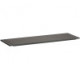 KARTELL étagère pour baignoire, 750 x 250 x 15 mm, gris fumée LAUFEN