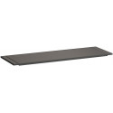 KARTELL étagère pour baignoire, 750 x 250 x 15 mm, gris fumée LAUFEN