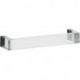Porte-serviettes KARTELL 300 x 75 x 40 mm cristal clair LAUFEN