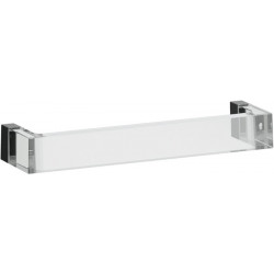 Porte-serviettes KARTELL 300 x 75 x 40 mm cristal clair LAUFEN