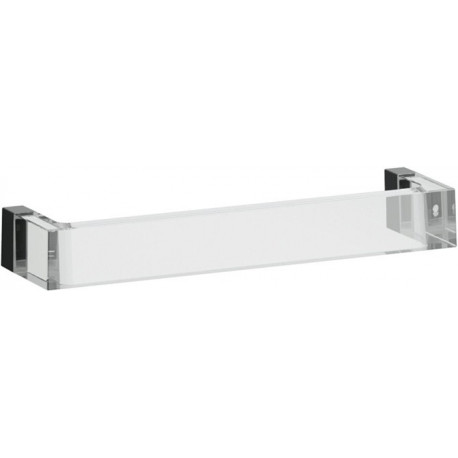 Porte-serviettes KARTELL 300 x 75 x 40 mm cristal clair LAUFEN