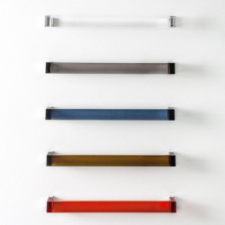 Porte-serviettes KARTELL 450 x 75 x 40 mm ambre LAUFEN