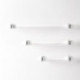 Porte-serviettes KARTELL 450 x 75 x 40 mm cristal clair LAUFEN