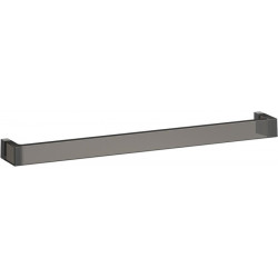 Porte-serviettes KARTELL 600 x 75 x 40 mm gris fumé LAUFEN