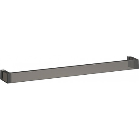 Porte-serviettes KARTELL 600 x 75 x 40 mm gris fumé LAUFEN