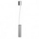 Lampe à suspension KARTELL 80 x 300 mm argent LAUFEN