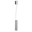 Lampe à suspension KARTELL 80 x 300 mm argent LAUFEN