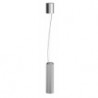 Lampe à suspension KARTELL 80 x 300 mm argent LAUFEN