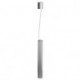 Lampe à suspension KARTELL 80 x 600 mm argent LAUFEN