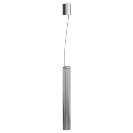 Lampe à suspension KARTELL 80 x 600 mm argent LAUFEN