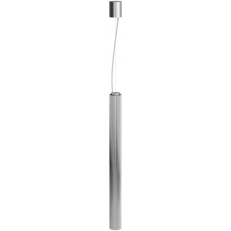 Lampe à suspension KARTELL 80 x 900 mm argent LAUFEN