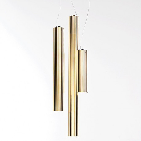 Lampe à suspension KARTELL 80 x 900 mm or LAUFEN