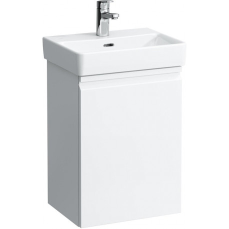 Meuble sous-vasque LAUFEN PRO S 415 x 580 x 320 mm charnière droite graphite LAUFEN