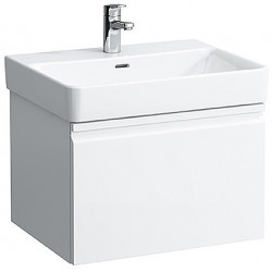 Meuble sous-vasque LAUFEN PRO S 570 x 390 x 450 mm 1 tiroir wengé LAUFEN