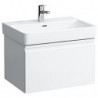 Meuble sous-vasque LAUFEN PRO S 615 x 390 x 450 mm 1 tiroir et tiroir intérieur multicolore LAUFEN