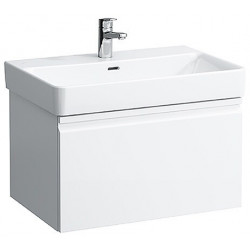 Meuble sous-vasque LAUFEN PRO S 665 x 390 x 450 mm 1 tiroir graphite LAUFEN