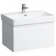 Meuble sous-vasque LAUFEN PRO S 665 x 390 x 450 mm 1 tiroir LAUFEN multicolore