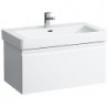 Meuble sous-vasque LAUFEN PRO S 810 x 390 x 450 mm 1 tiroir blanc mat LAUFEN
