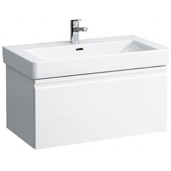 Meuble sous-vasque LAUFEN PRO S 810 x 390 x 450 mm 1 tiroir graphite LAUFEN