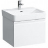 Meuble sous-vasque LAUFEN PRO S 1010 x 390 x 450 mm 1 tiroir blanc mat LAUFEN