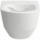 WC suspendu LAUFEN PRO, sans bride, à fond creux blanc LCC LAUFEN