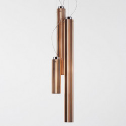 Lampe à suspension KARTELL 80 x 600 mm cuivre LAUFEN