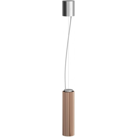 Lampe à suspension KARTELL 80 x 300 mm cuivre LAUFEN
