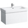 Meuble sous-vasque LAUFEN PRO S 810 x 390 x 450 mm 1 tiroir et tiroir intérieur graphite LAUFEN